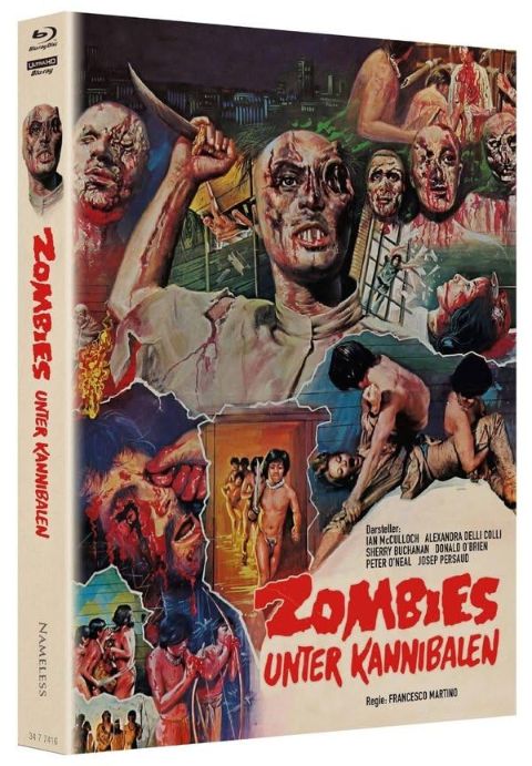 Zombies unter Kannibalen (Zombi Holocaust) (Import GER) 4K Ultra HD Mediabook
