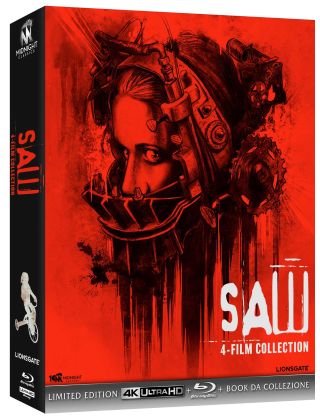 Saw 4-Film Collection - Limited Edition (4 4K Ultra HD + 4 Blu-Ray Disc + 4 Card + Booklet)