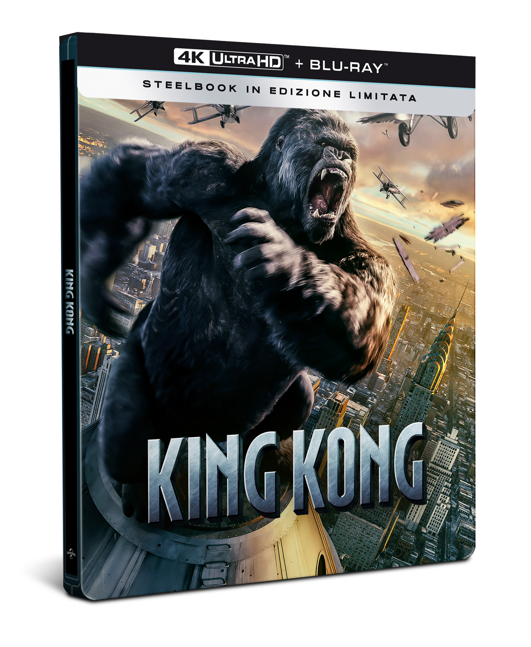 King Kong (2005) (4K Ultra HD + Blu-Ray Disc - SteelBook)
