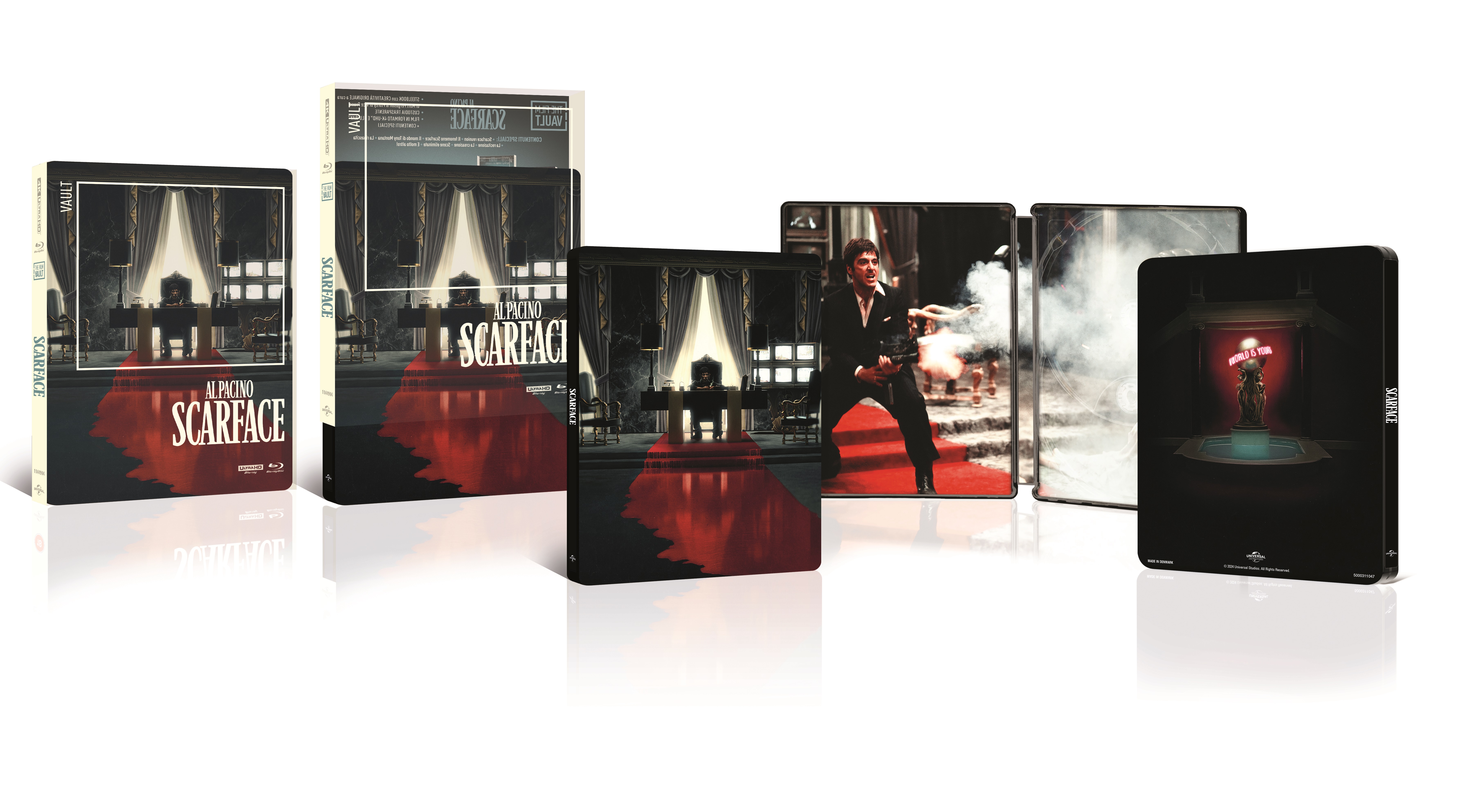 Scarface - The Film Vault SteelBook (4K Ultra HD + Blu-Ray Disc - SteelBook)
