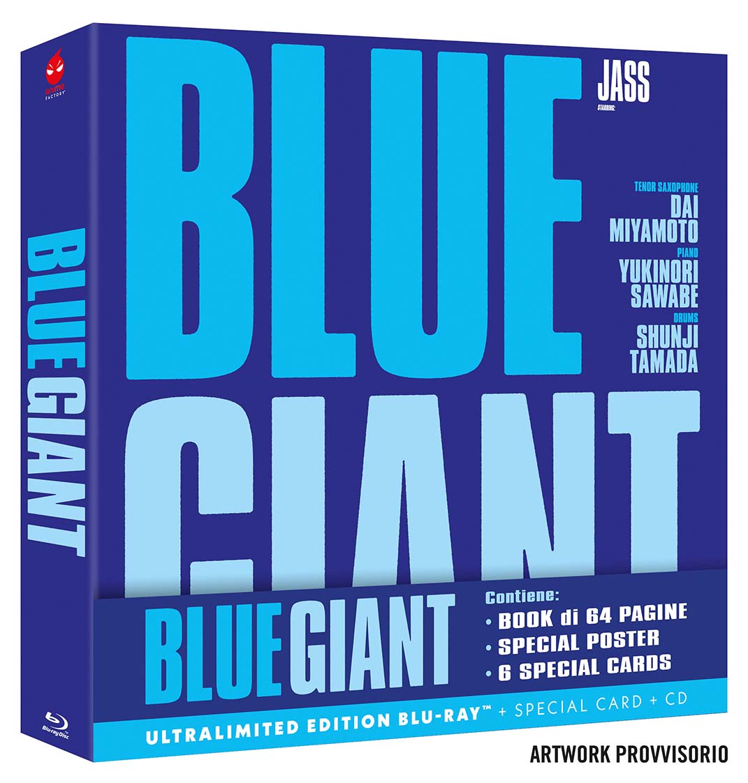 Blue Giant - UltraLimited Edition (Blu-Ray Disc + CD + Card + Poster + Booklet)