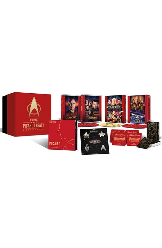 Star Trek: The Picard Legacy Collection - Collector's Edition (54 Blu-Ray Disc + Libro + Gadget)