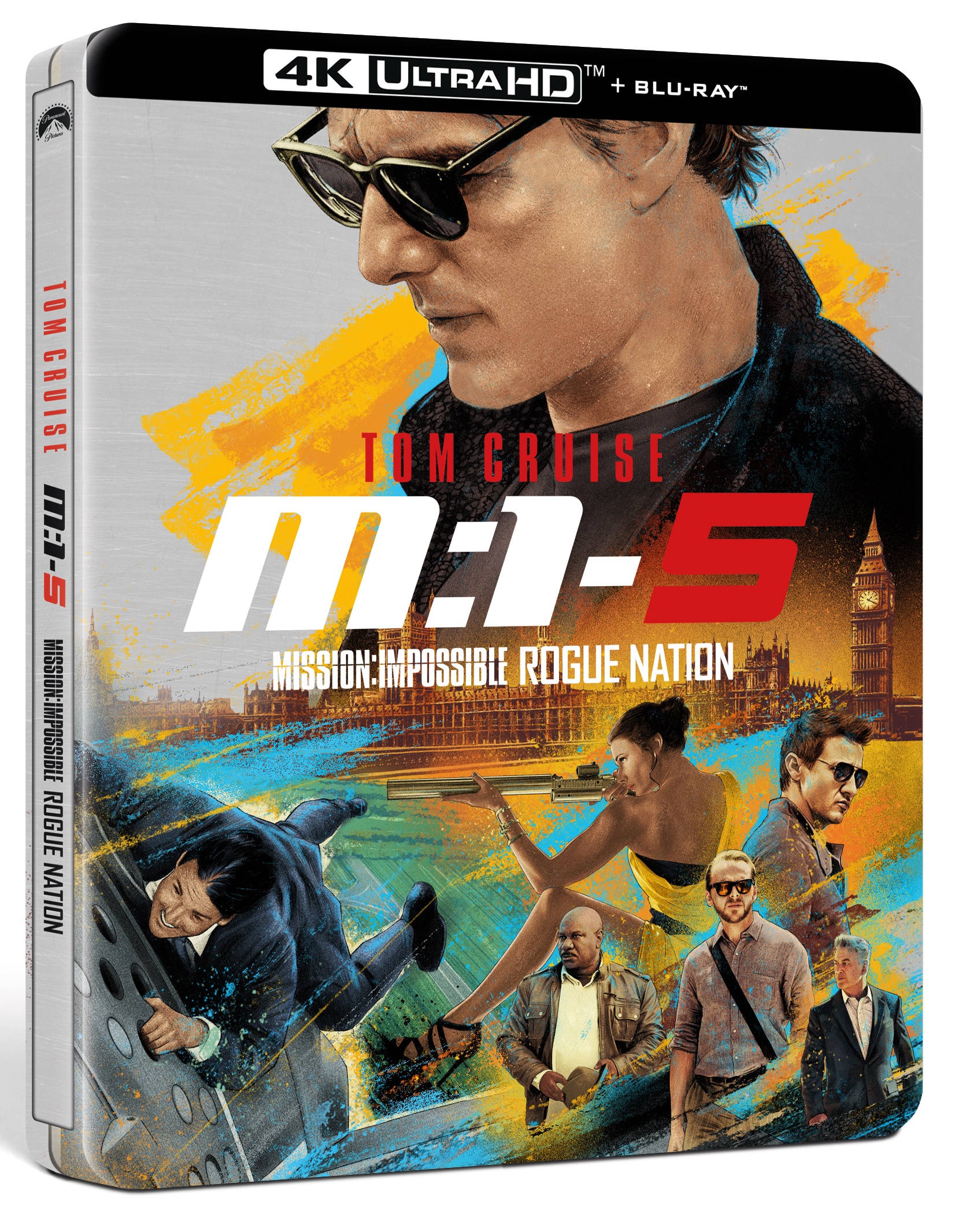 Mission: Impossible - Rogue Nation (4K Ultra HD + 2 Blu-Ray Disc - SteelBook)