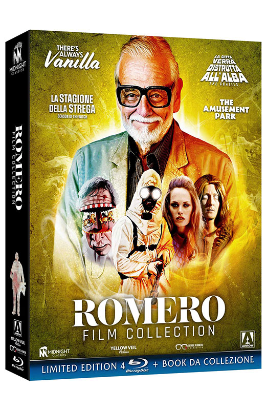 Romero Film Collection - Limited Edition (4 Blu-Ray Disc + Booklet)
