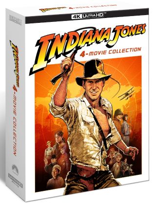 Indiana Jones - 4 movie collection (4 4K Ultra HD + 4 Blu-Ray Disc + Bonus Disc)