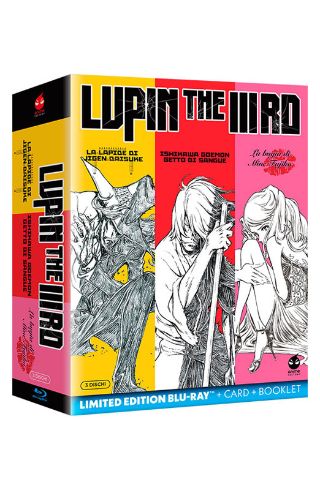 Lupin III - La Trilogia (3 Blu-Ray Disc + Booklet + Card)