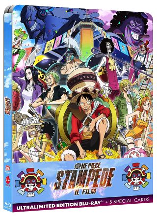 One Piece Stampede - Il Film - UltraLimited Edition (Blu-Ray Disc - SteelBook + 5 Cards)