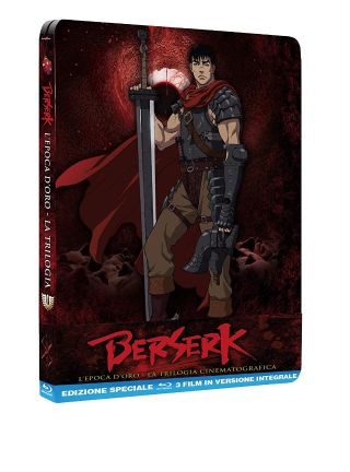 Berserk - L'epoca d'oro - La Trilogia Cinematografica (3 Blu-ray Disc - SteelBook)