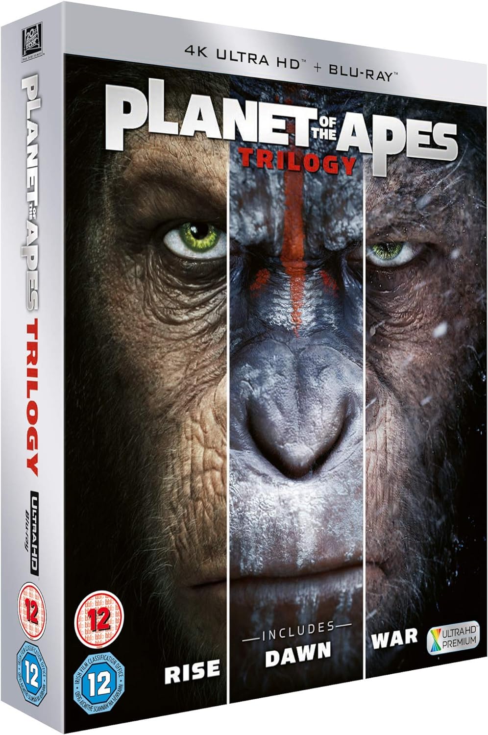 Planet Of The Apes - Trilogy (3 Films) (Import UK) (3 4K Ultra HD)