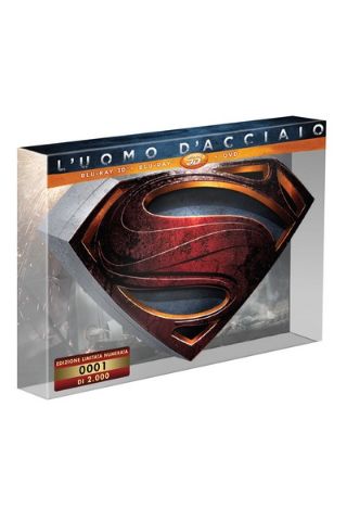 L'uomo d'acciaio 3D - Edizione Limitata Numerata (Blu-Ray 3D + Blu-Ray Disc + DVD)