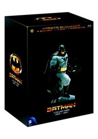 Batman Collection 1989 - 1997 - Limited Edition (4 Blu-Ray Disc + 4 DVD + Statuetta)