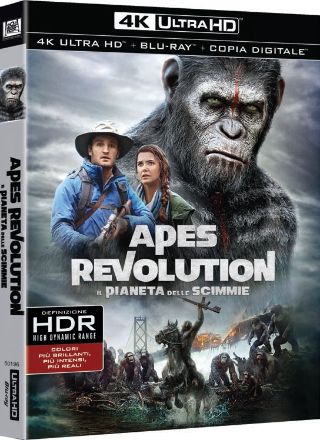 Apes Revolution - Il Pianeta delle Scimmie (4K Ultra HD + Blu-Ray Disc)