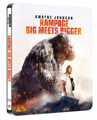 Rampage - Furia animale (4K Ultra HD + Blu-Ray Disc - SteelBook)