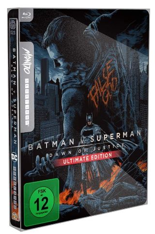 Batman v Superman - Dawn of Justice - Ultimate Edition (2 Blu-Ray Disc - Mondo SteelBook)