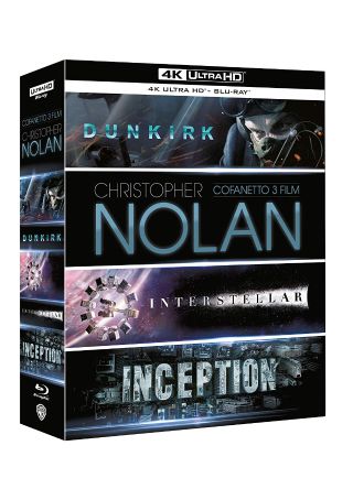 Christopher Nolan Collezione 3 Film (3 4K Ultra HD + 6 Blu-Ray Disc)