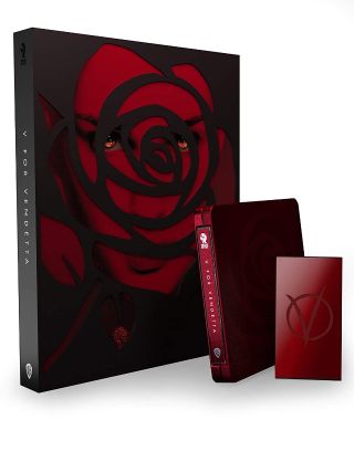 V per Vendetta (Titans of Cult) (4K Ultra HD + Blu-Ray Disc - SteelBook)