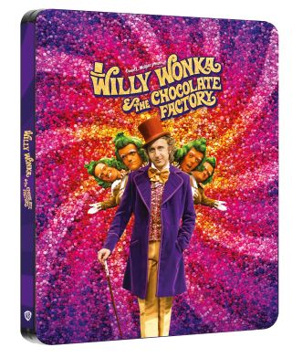 Willy Wonka & la fabbrica di cioccolato (4K Ultra HD + Blu-Ray Disc - SteelBook)