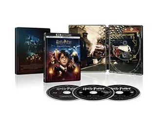 Harry Potter e la Pietra Filosofale (4K Ultra HD + 2 Blu-Ray Disc - SteelBook)