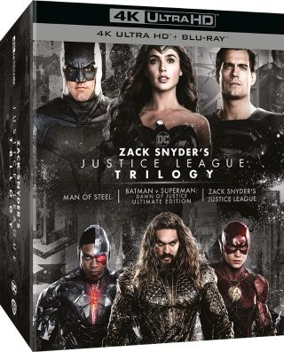 Zack Snyder's Justice League Trilogy (4 4K Ultra HD + 4 Blu-Ray Disc)