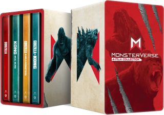 Monsterverse Collection (4 4K Ultra HD + 4 Blu-Ray Disc - SteelBook)