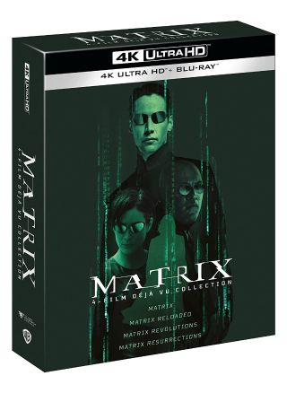 Matrix - 4 Film Déjà Vu Collection (4 4K Ultra HD + 4 Blu-Ray Disc)