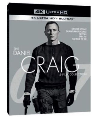 007 - Daniel Craig - 5 Film Collection (5 4K Ultra HD + 5 Blu-Ray Disc)