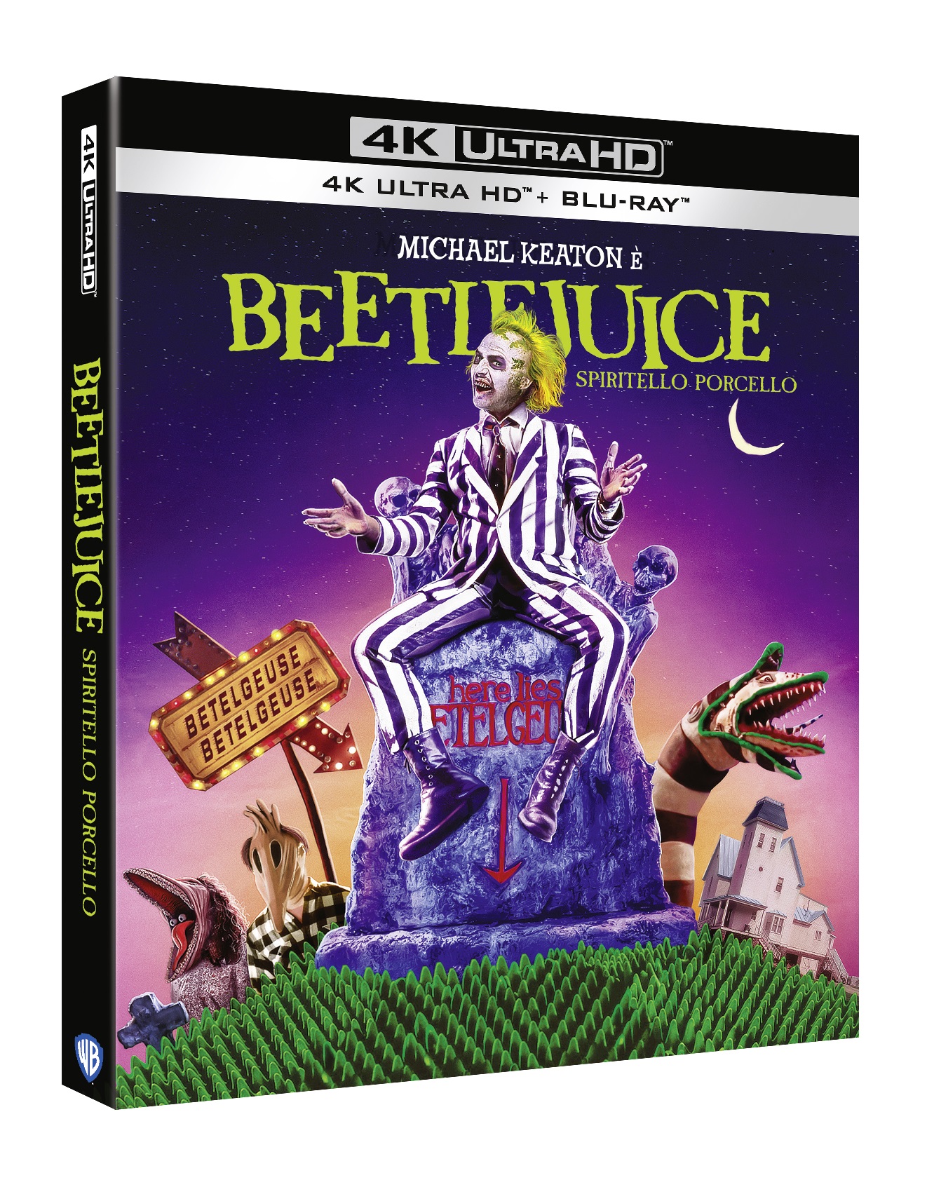 Beetlejuice - Spiritello Porcello (4K Ultra HD + Blu-Ray Disc)