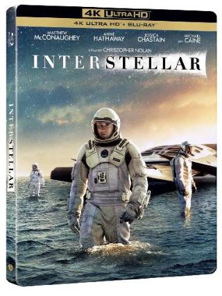 Interstellar (4K Ultra HD + Blu-Ray Disc + Bonus Disc - SteelBook)