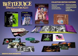 Beetlejuice - Spiritello Porcello - UCE (4K Ultra HD + Blu-Ray Disc - SteelBook)