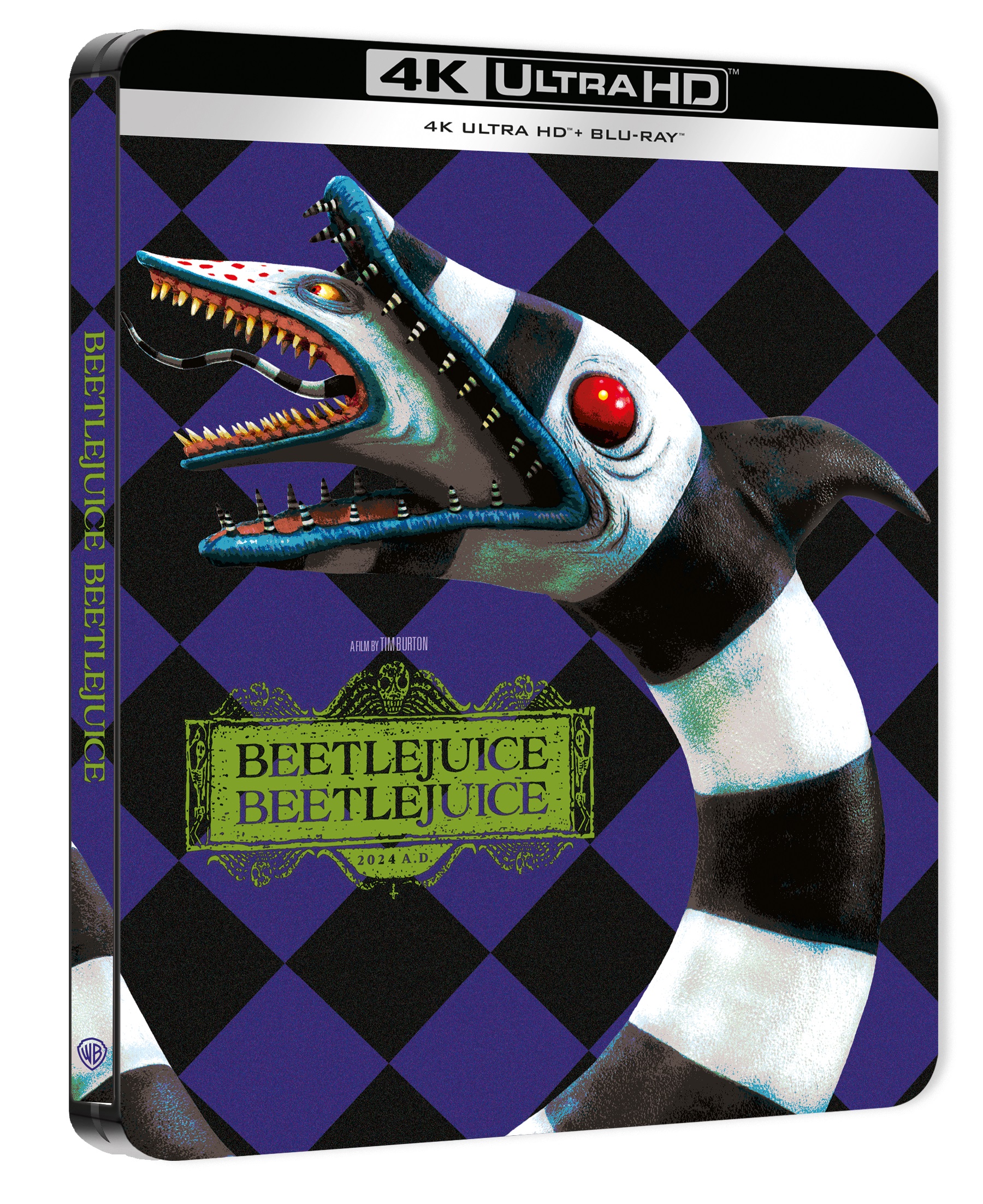 Beetlejuice Beetlejuice - Steelbook 1 (4K Ultra HD + Blu-Ray Disc - SteelBook)