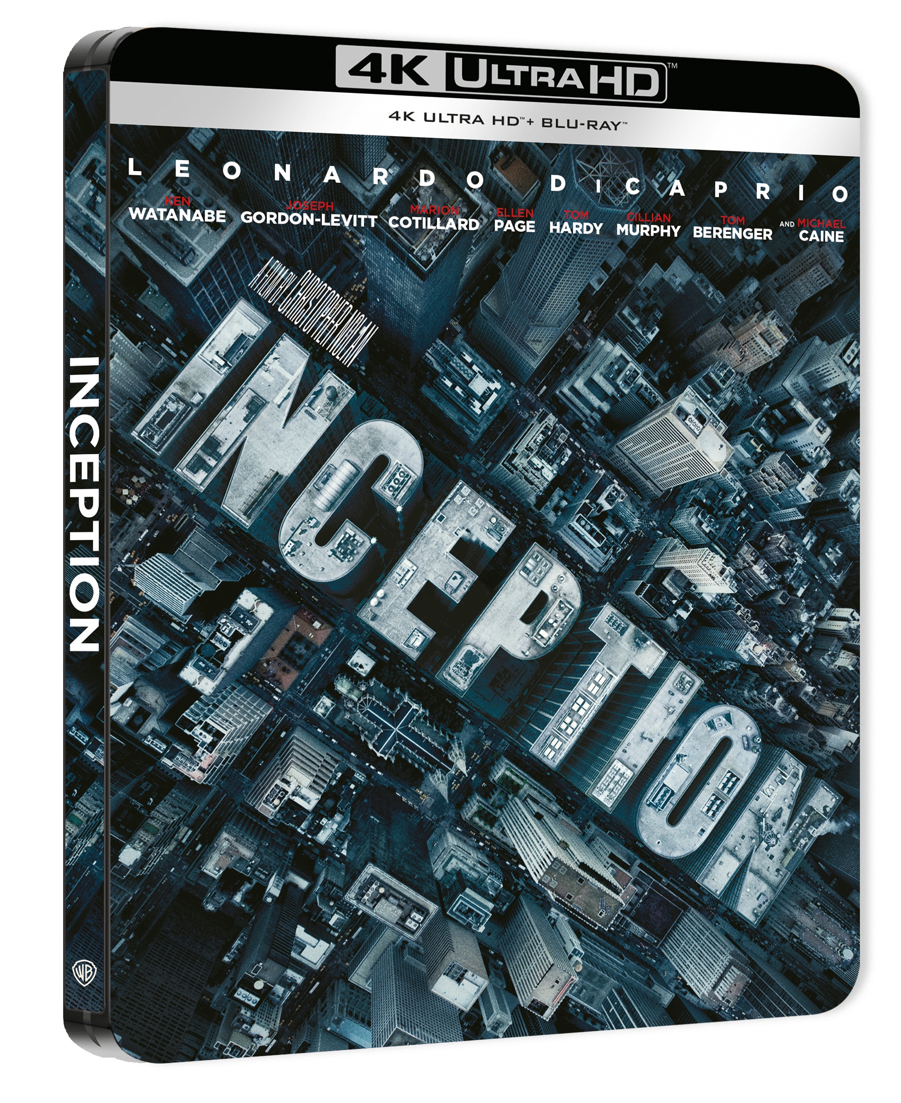 Inception (4K Ultra HD + 2 Blu-Ray Disc - Steelbook)