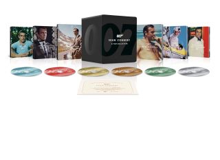 007 James Bond - Sean Connery 6-Film - Library Case (6 4K Ultra HD + 6 Blu-Ray Disc - SteelBook)