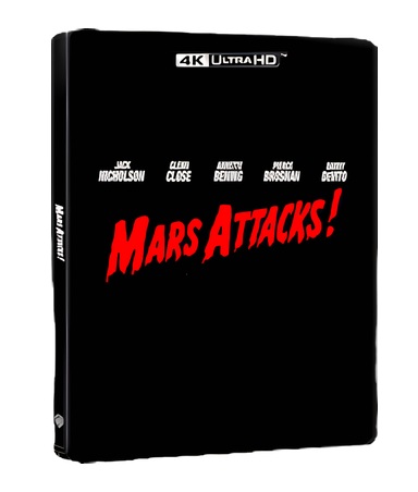 Mars Attacks! (4K Ultra HD + Blu-Ray Disc - SteelBook)