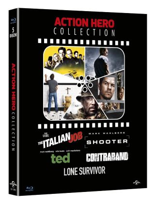 Action Hero Collection -  Mark Wahlberg (5 Blu-Ray Disc)