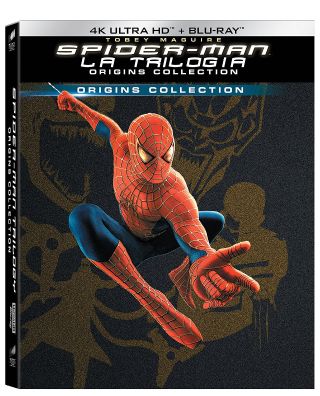 Spider-Man - La Trilogia - Origins Collection (3 4K Ultra HD + 4 Blu-Ray Disc - DigiBook)