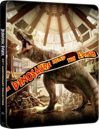 Jurassic Park Steelbook Collection (4 Blu-Ray Disc - SteelBook)