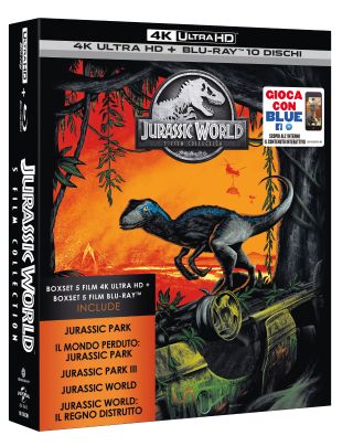 Jurassic World 5 Film Collection (5 4K Ultra HD + 5 Blu-Ray Disc)