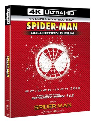 Spider-Man Collection 6 Film (6 4K Ultra HD + 6 Blu-Ray Disc)