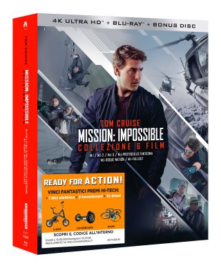 Mission: Impossible - Collezione 6 Film (6 4K Ultra HD + 7 Blu-Ray Disc)