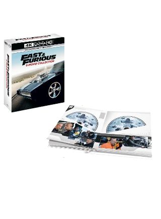 Fast & Furious 8-Movie Collection (8 4K Ultra HD + 8 Blu-Ray Disc)
