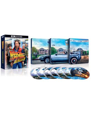 Ritorno al Futuro - Trilogia 35° Anniversario (3 4K Ultra HD + 4 Blu-Ray Disc - SteelBook)