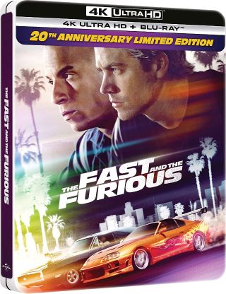 Fast and Furious - 20° Anniversario (4K Ultra HD + Blu-Ray Disc - SteelBook)