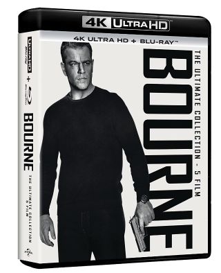 Bourne Collection - 5 FIlm (5 4K Ultra HD + 5 Blu-Ray Disc)