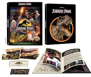 Jurassic Park - 30th Anniversary (4K Ultra HD + Blu-Ray Disc - SteelBook)