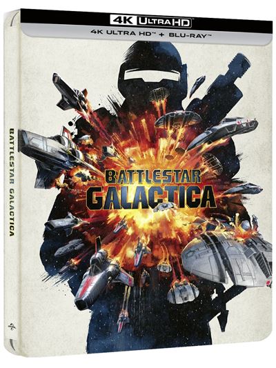 Battlestar Galactica - 45° Anniversario (4K Ultra HD + Blu-Ray Disc - SteelBook)