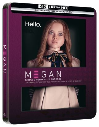 M3gan (Megan) (4K Ultra HD + Blu-Ray Disc - SteelBook)