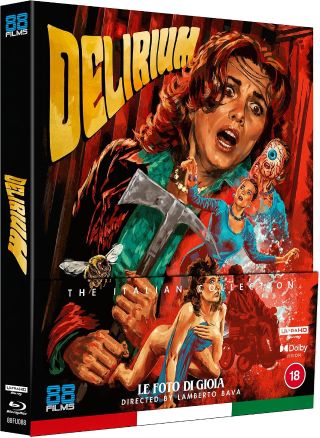 Delirium (1987) (Le foto di Gioia) (Import UK) (4K Ultra HD + Blu-Ray Disc)