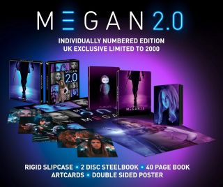 M3GAN 2.0 (Megan 2.0) - Collectors (Import UK) (4K Ultra HD + Blu-Ray Disc - SteelBook)