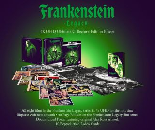 Frankenstein Legacy - Limited Edition (Import UK) (5 4K Ultra HD + Booklet)