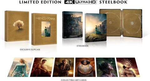 The Lord Of The Rings - The Rings Of Power - Season 1 (Import UK) (SOLO SUB ITA) 4K Ultra HD Steelbook